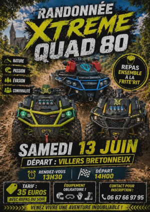 Randonnée XTREME QUAD 80